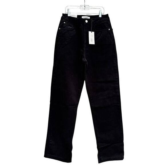 WEWOREWHAT Mom Slit Straight Jean - Size 26 - NWT - Picture 3 of 6